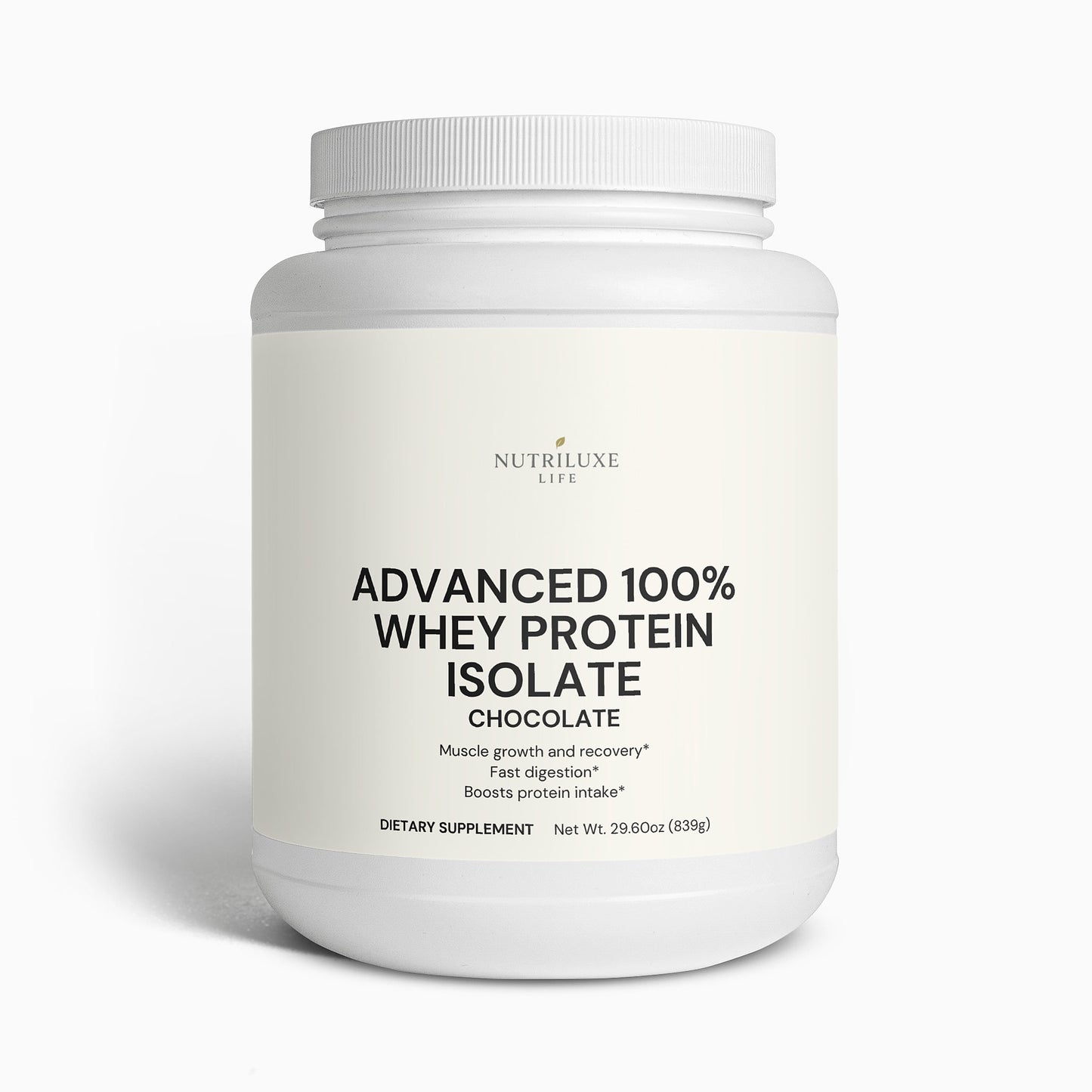 Advanced 100% Whey Protein Isolate (Chocolate)