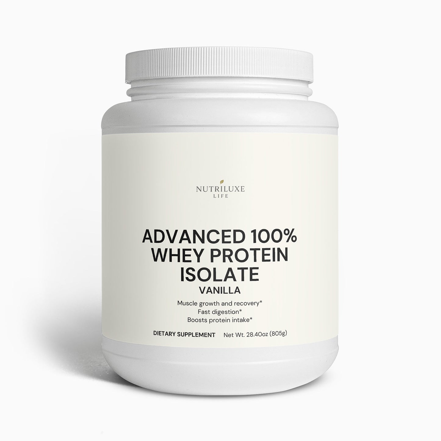 Advanced 100% Whey Protein Isolate (Vanilla)