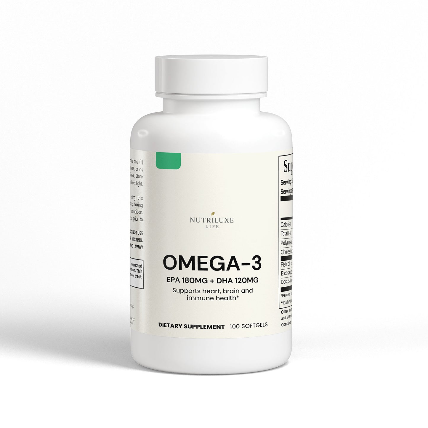 Omega-3 EPA 180mg + DHA 120mg