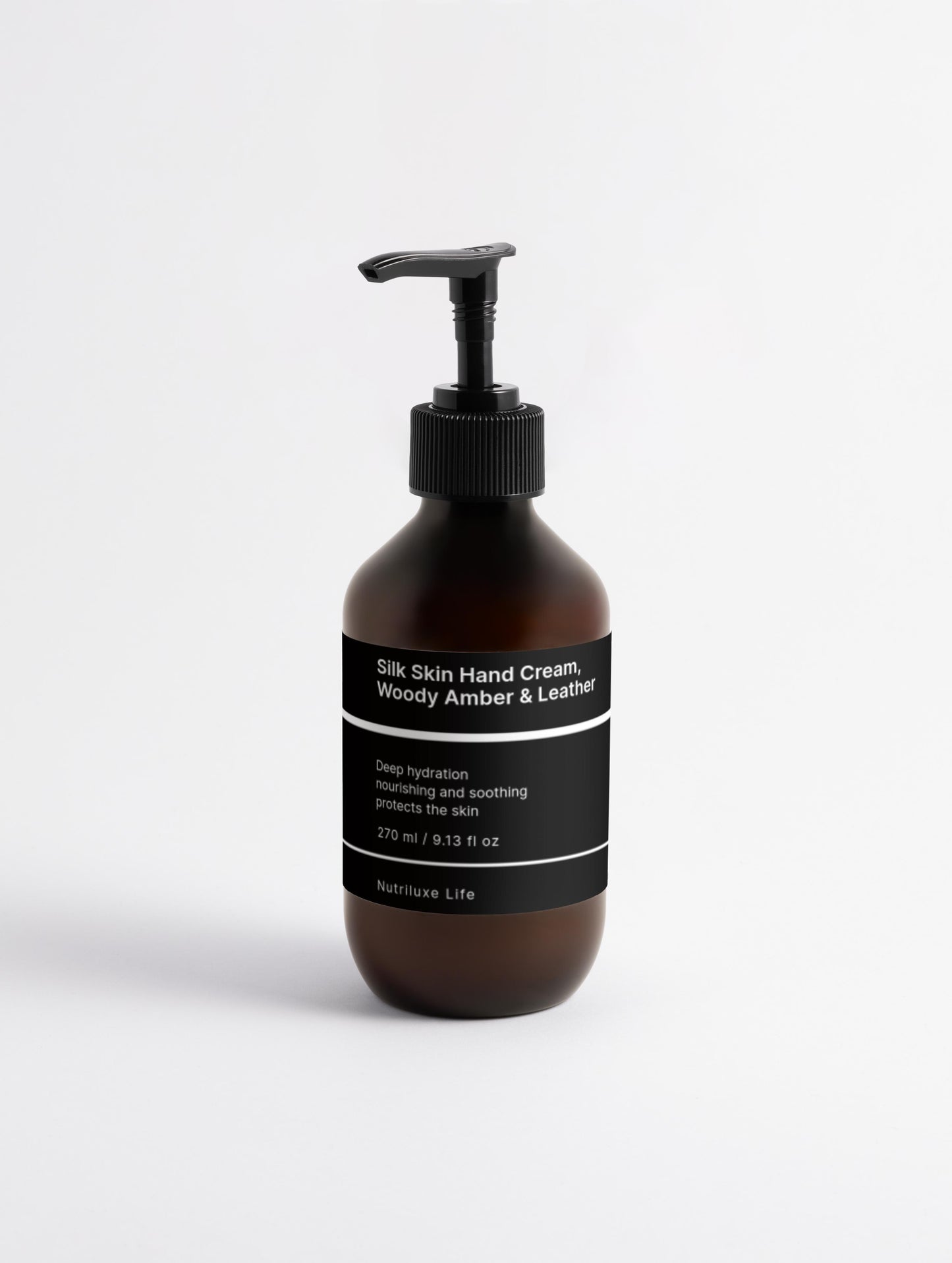 Silk Skin Hand Cream, Woody Amber & Leather