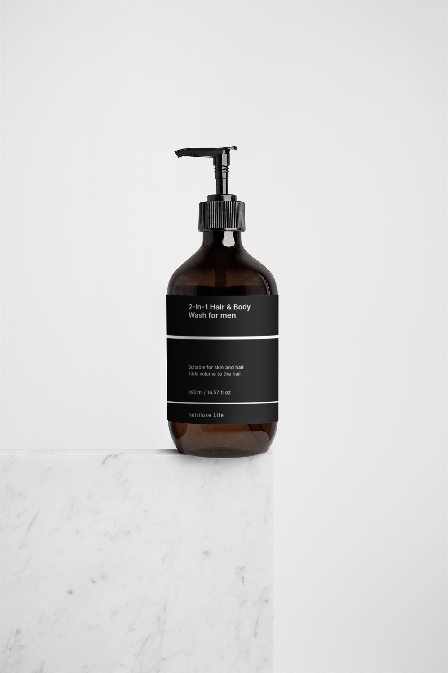 2-in-1 Hair & Body Wash for Men – Energizing Clean