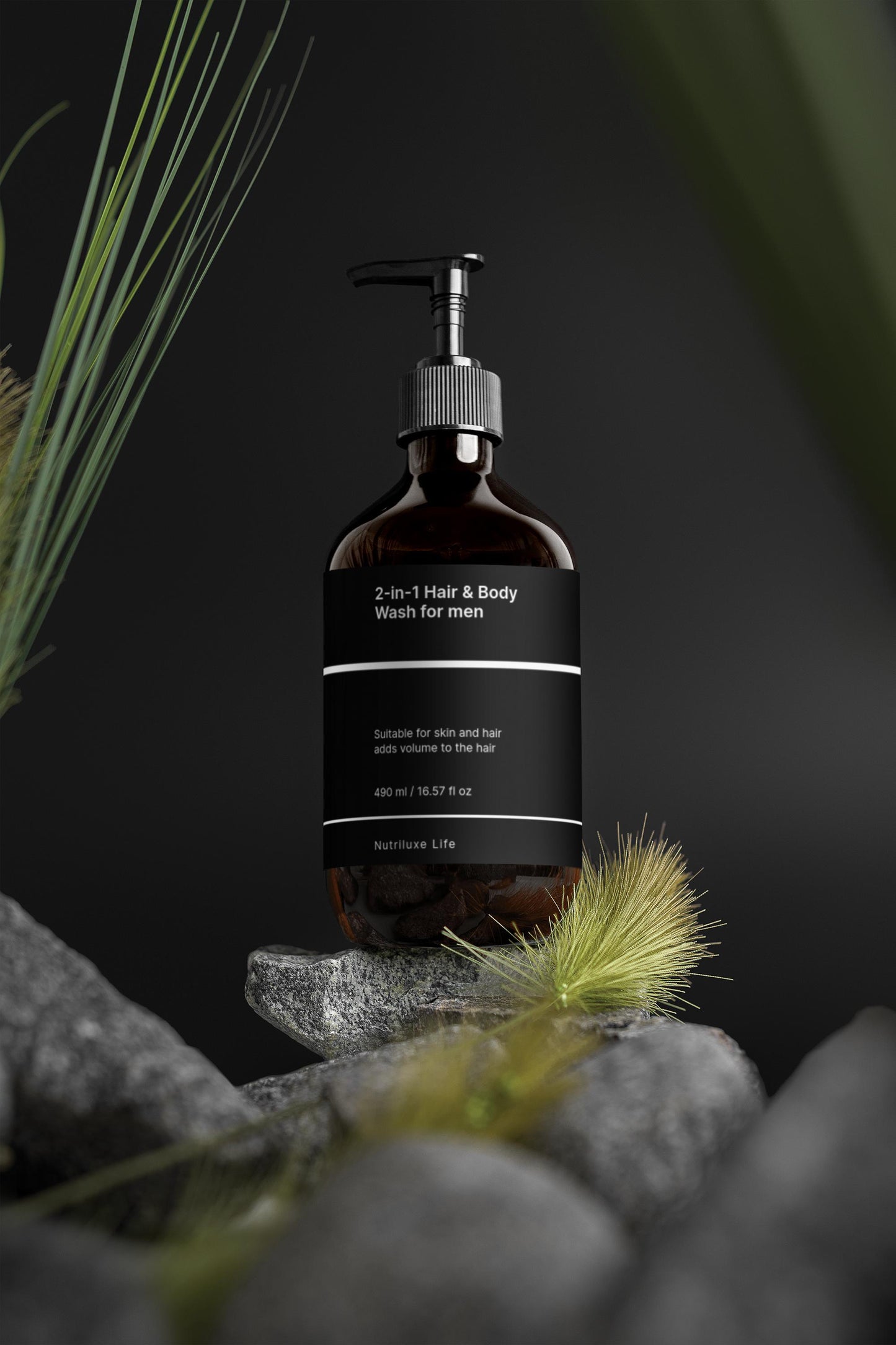 2-in-1 Hair & Body Wash for Men – Energizing Clean