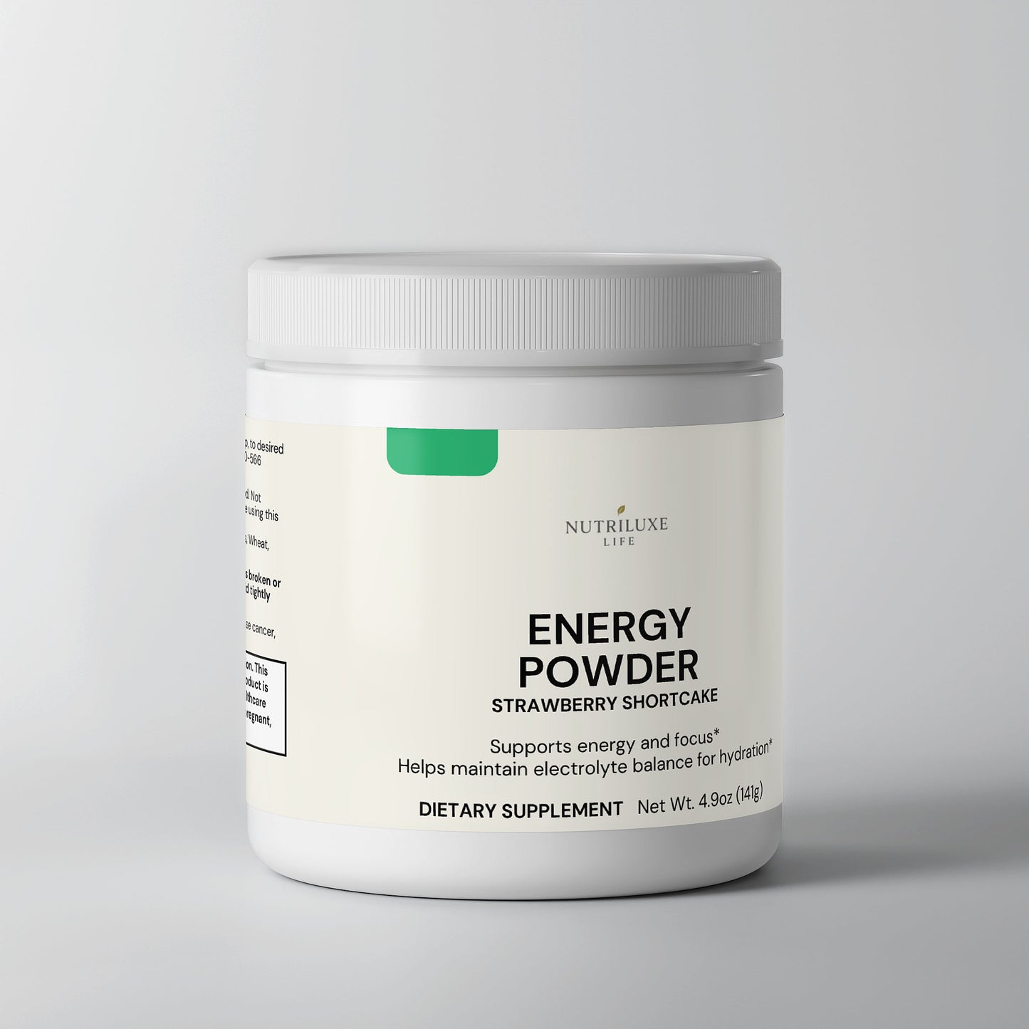 Energy Powder (Strawberry Shortcake)