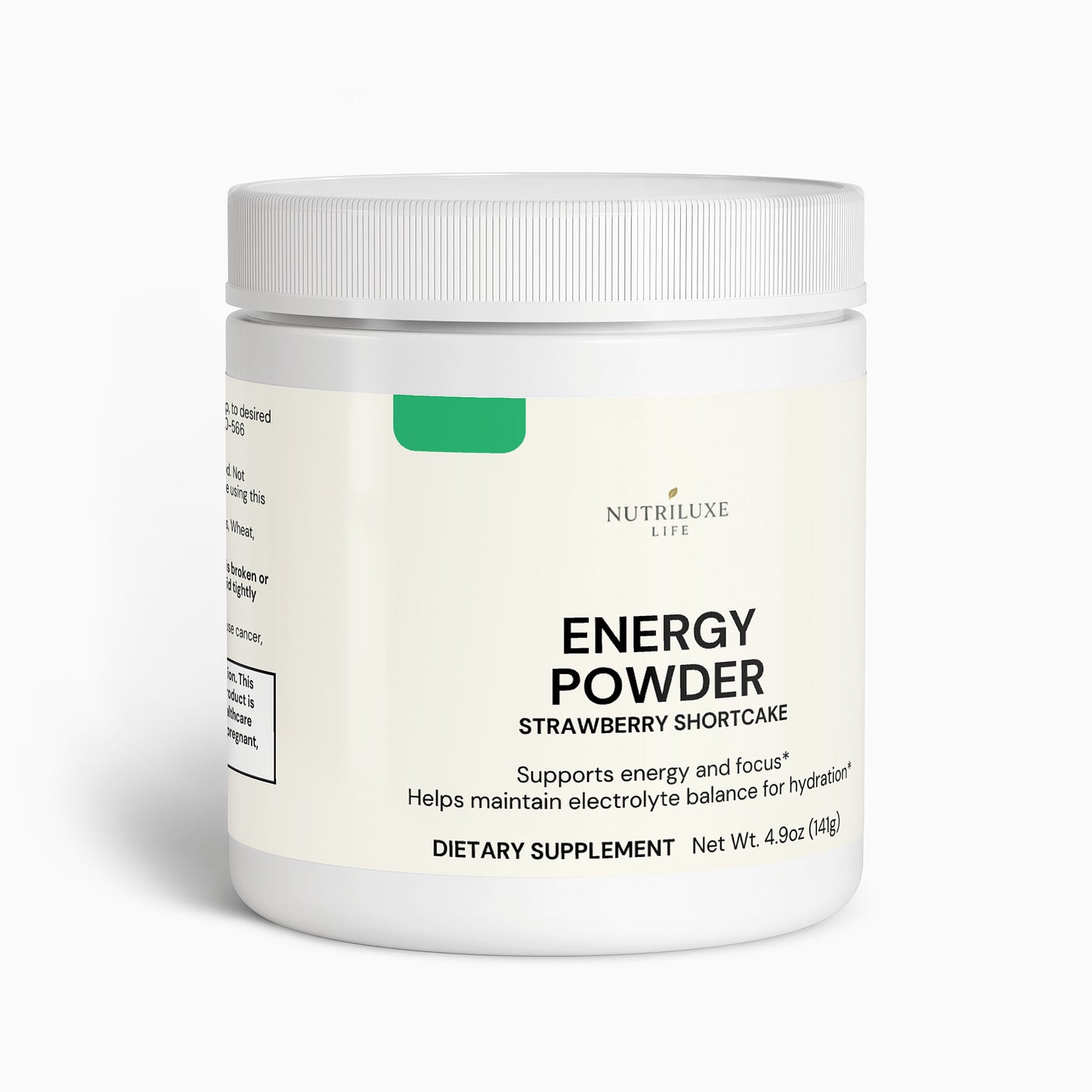 Energy Powder (Strawberry Shortcake)