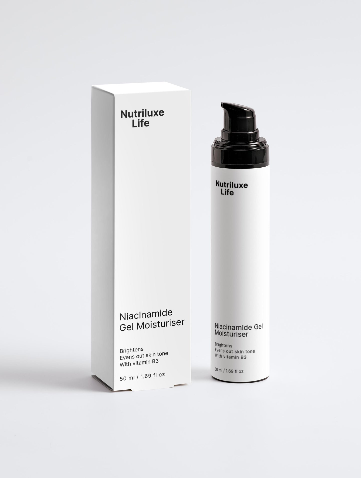 5% Niacinamide Gel Moisturizer – Even Tone & Hydration Booster | Nutriluxe Life