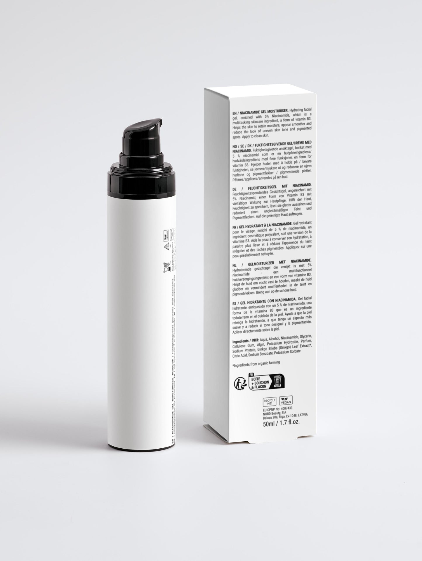 5% Niacinamide Gel Moisturizer – Even Tone & Hydration Booster | Nutriluxe Life